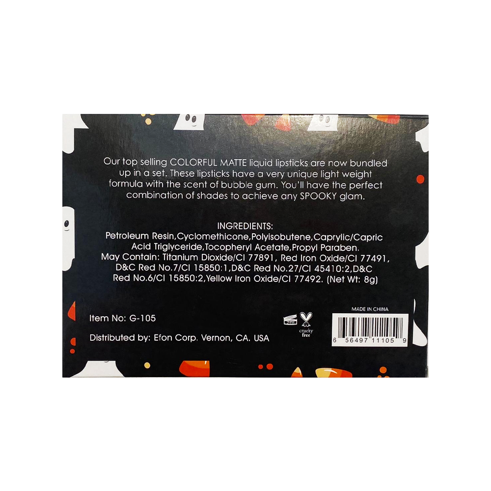 Spooky Smooches Liquid Lipstick Set