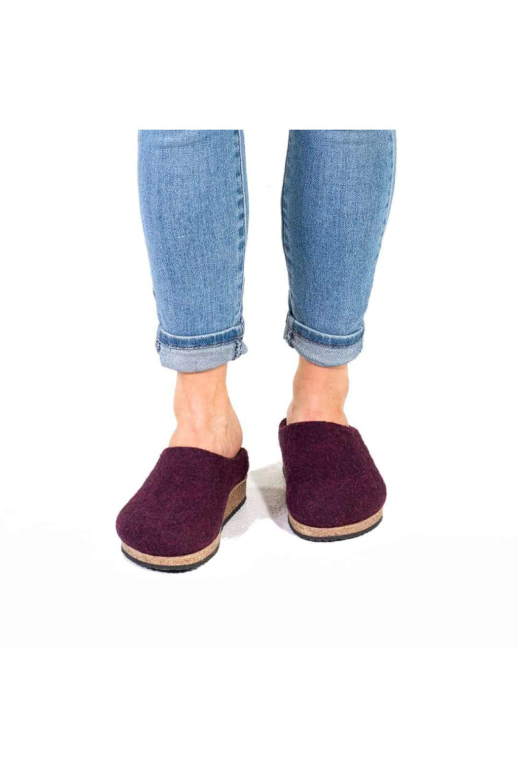 Stegmann Women's Essenz Wool Cork Clog