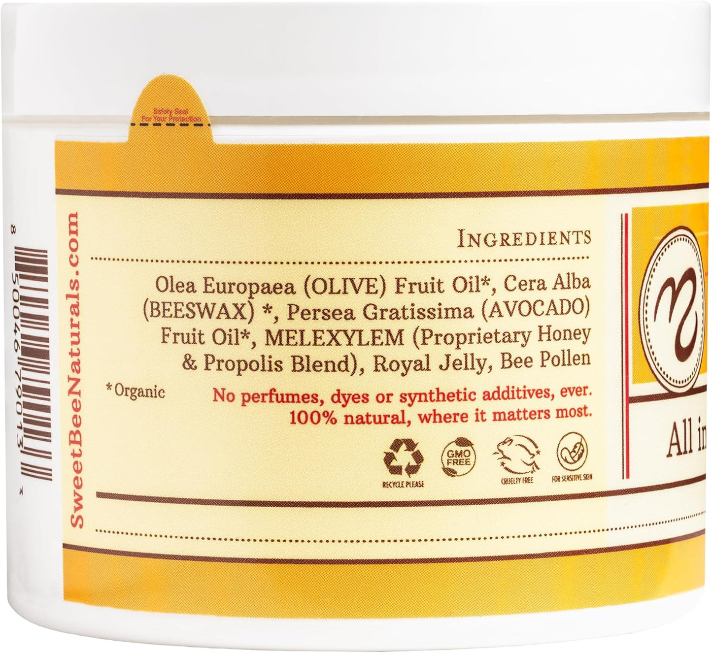 Sweet Bee Naturals - Sweet Bee Magic Organic Balm - 4 oz