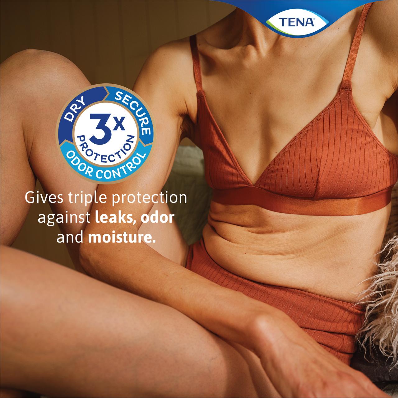 TENA Sensitive Care Extra Coverage Moderate Incontinence Pads
