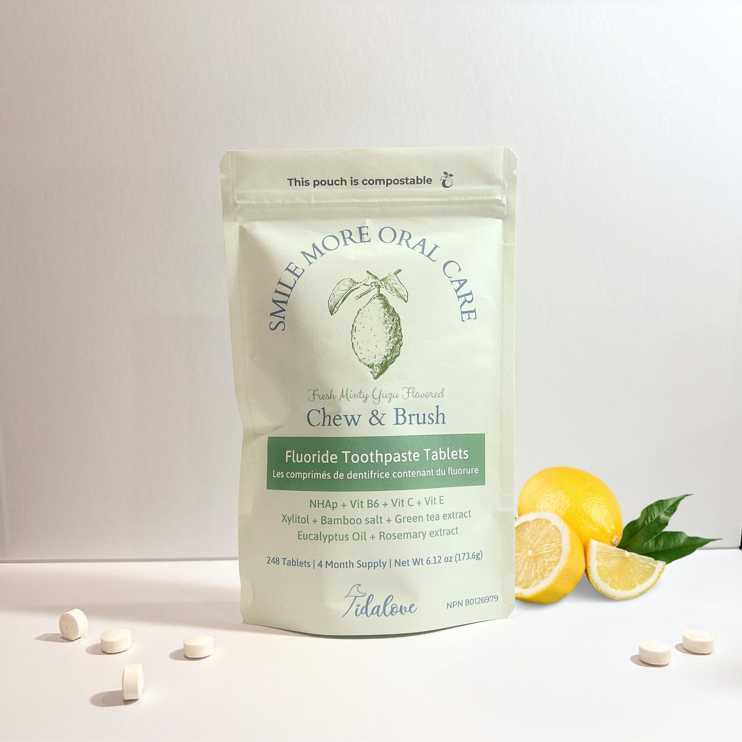 4 Month Supply Of Toothpaste Tablets