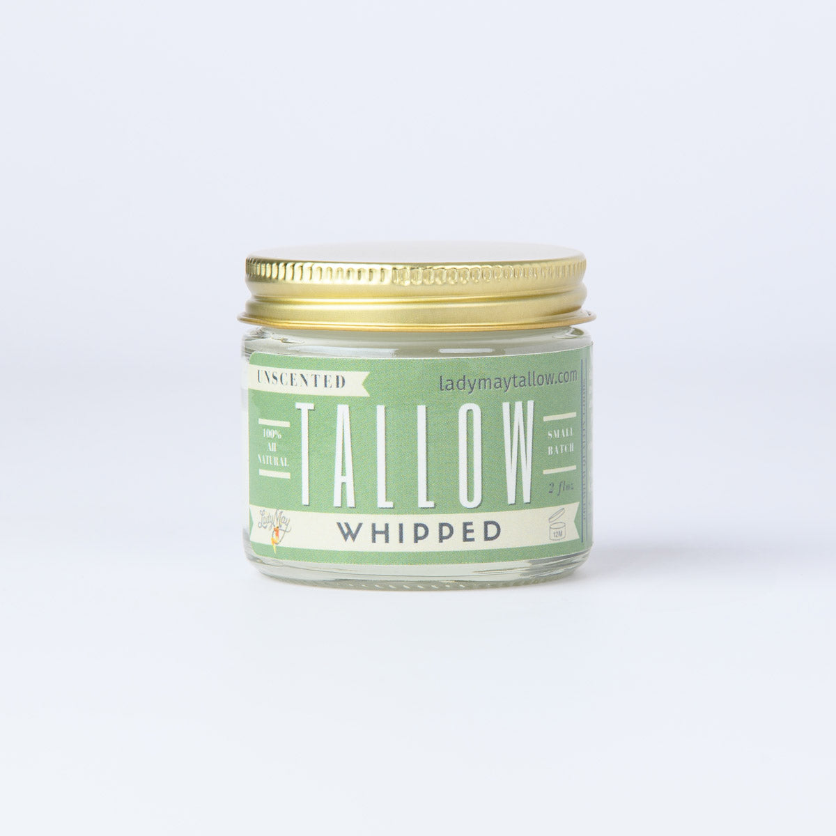 6 pack Travel Tallow All-Natural Skincare Premium Quality All Natural Gift Box by The Lady May