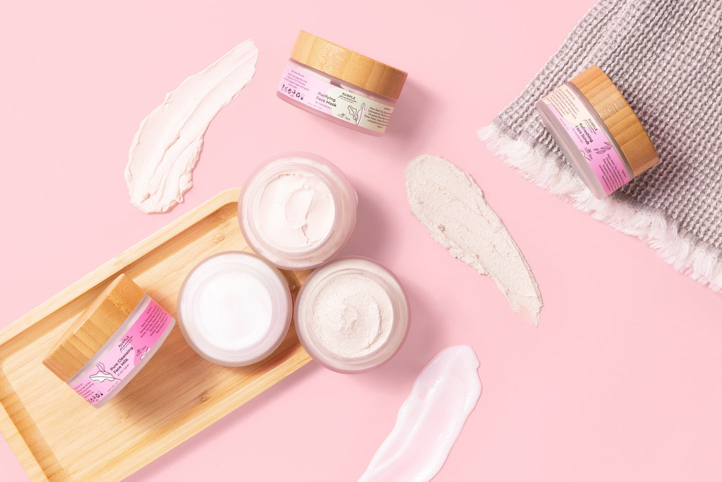 Natural Face Scrub – Rose Scent – Gentle Exfoliation & Hydration for Radiant Skin