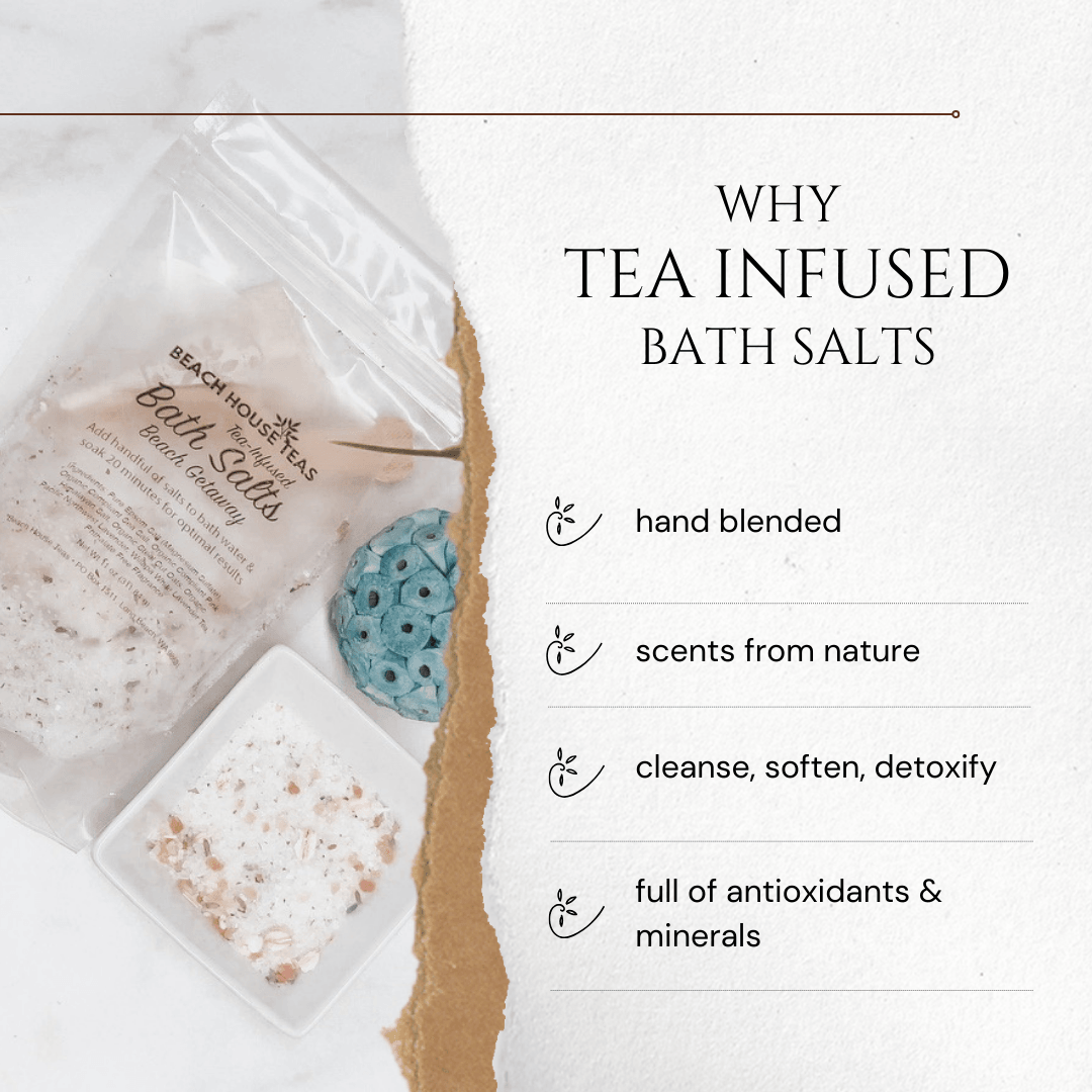 Pacific Petrichor Tea-Infused Bath Salts