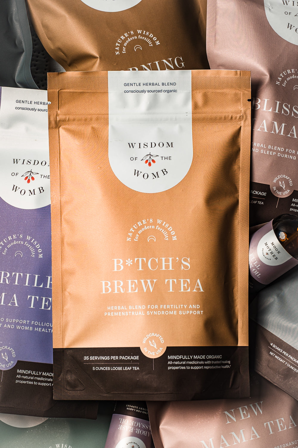 B*tch’s Brew Tea: Herbal Blend for Menstrual Support - Made with Organic and Wildcrafted Herbs (1800+ 5-Star Reviews)
