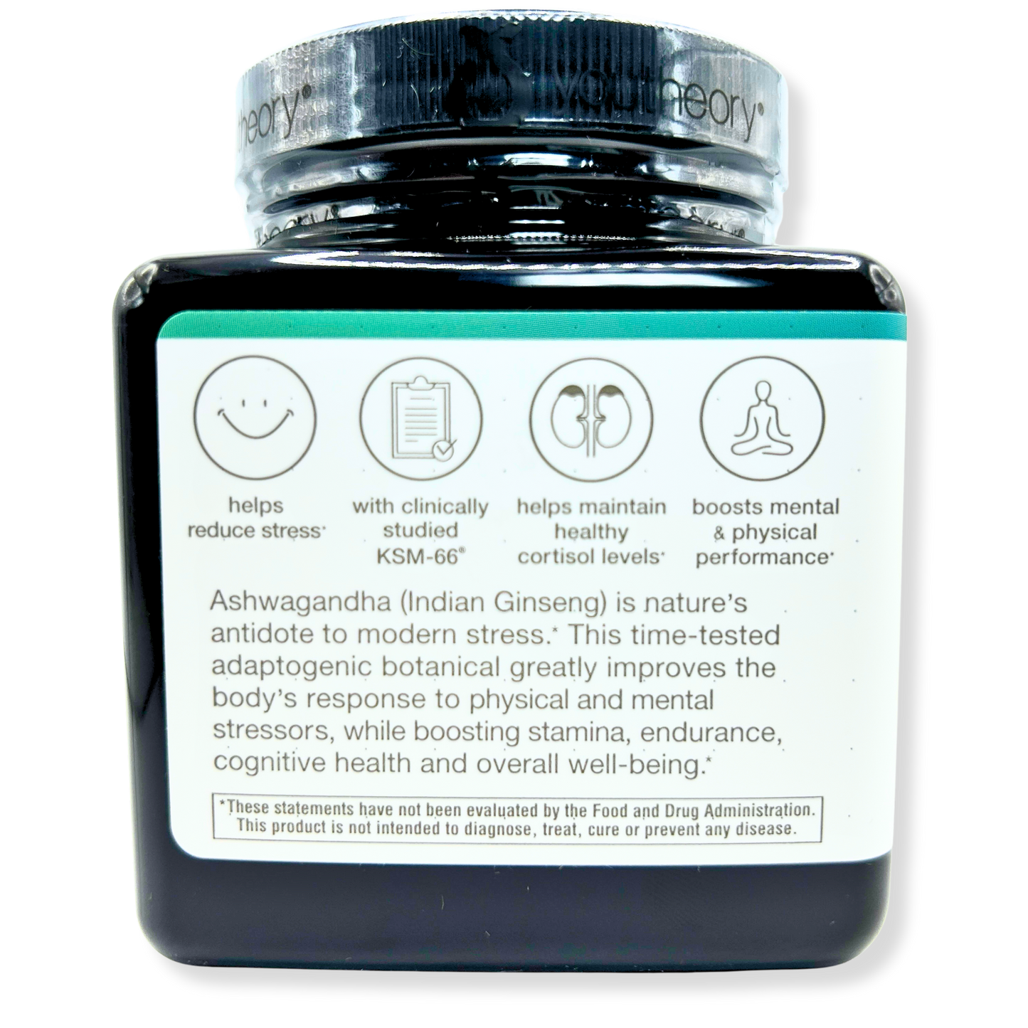 Youtheory Ashwagandha 1000mg – Stress Relief, Mood Support & Natural Energy – 60 Capsules