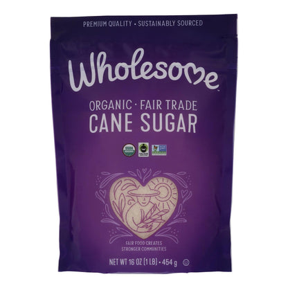 Organic Unrefined Sugar, Milled - 12 Lbs Case