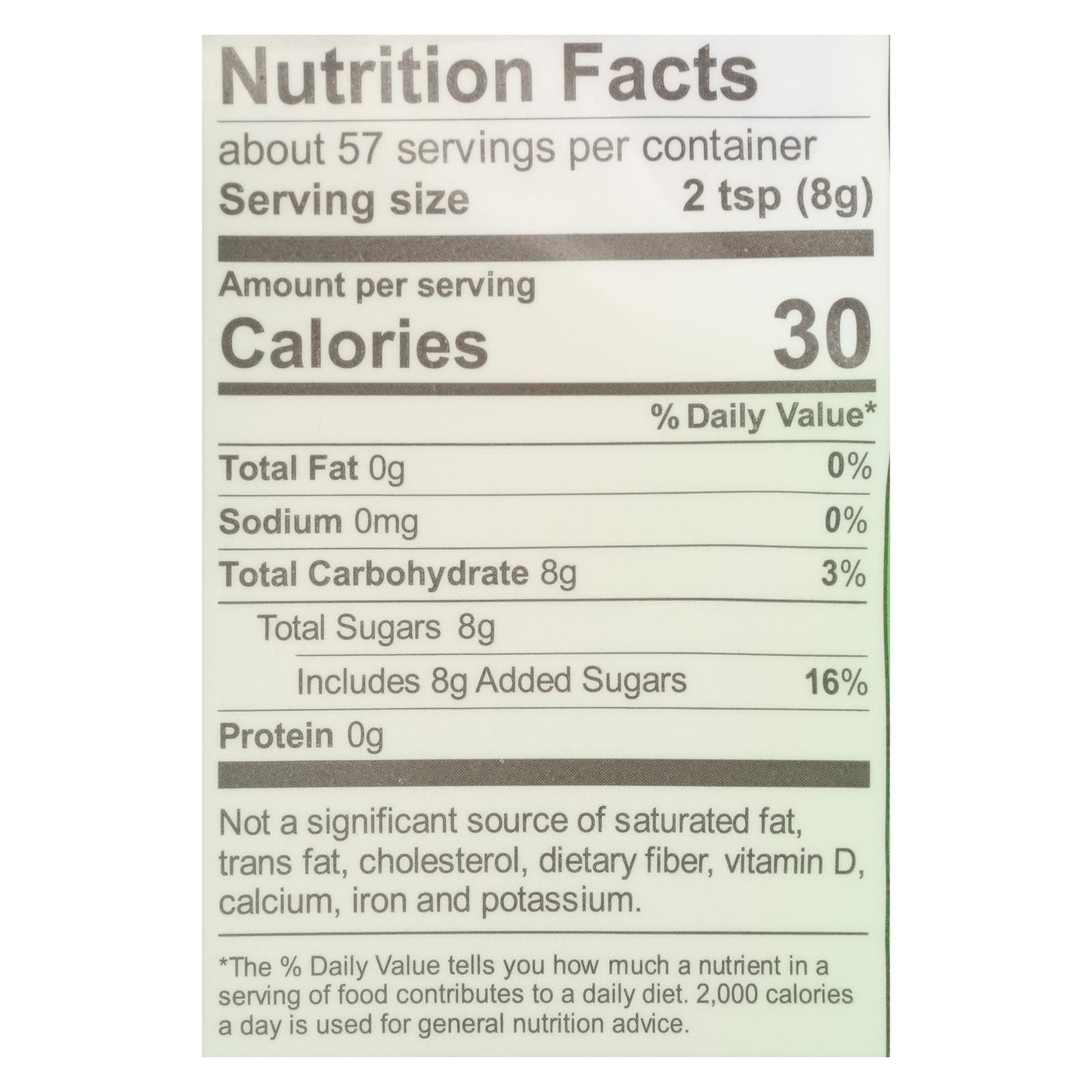 Organic Unrefined Sugar, Milled - 12 Lbs Case