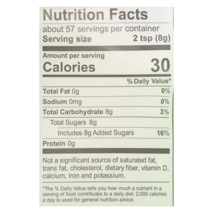 Organic Unrefined Sugar, Milled - 12 Lbs Case