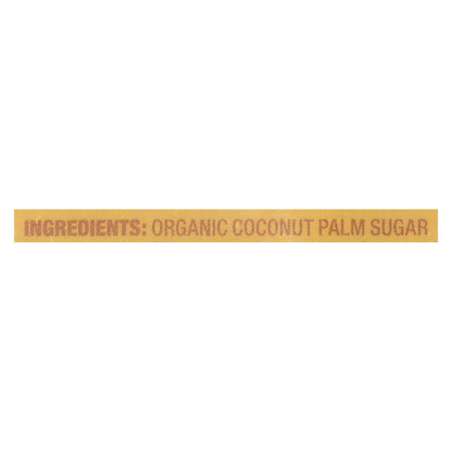 Organic Coconut Palm Sugar, 16 Oz, Case of 6