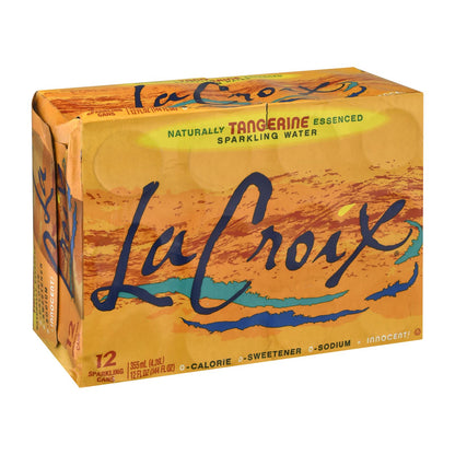 Lacroix Tangerine Sparkling Water, 2 Cases, 12/12 fl oz