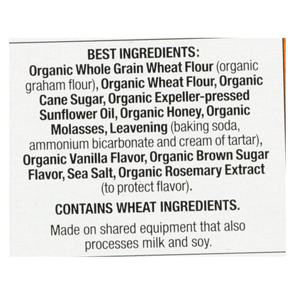 Annie's Organic Honey Graham Crackers, 12 Pack, 14.4 Oz