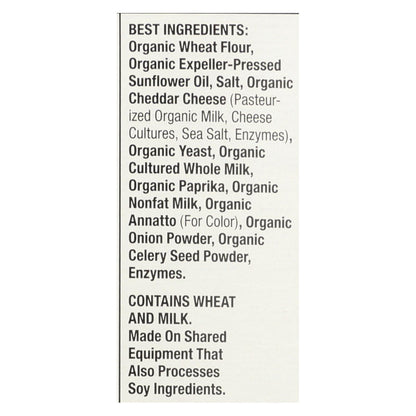 Annie's Organic Cheddar Bunny Crackers - 4 Pack