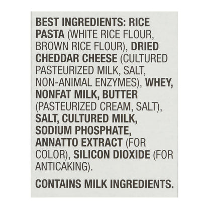 Annie's Gluten Free Rice Pasta & Cheddar Mac, 12 Pack, 6 oz