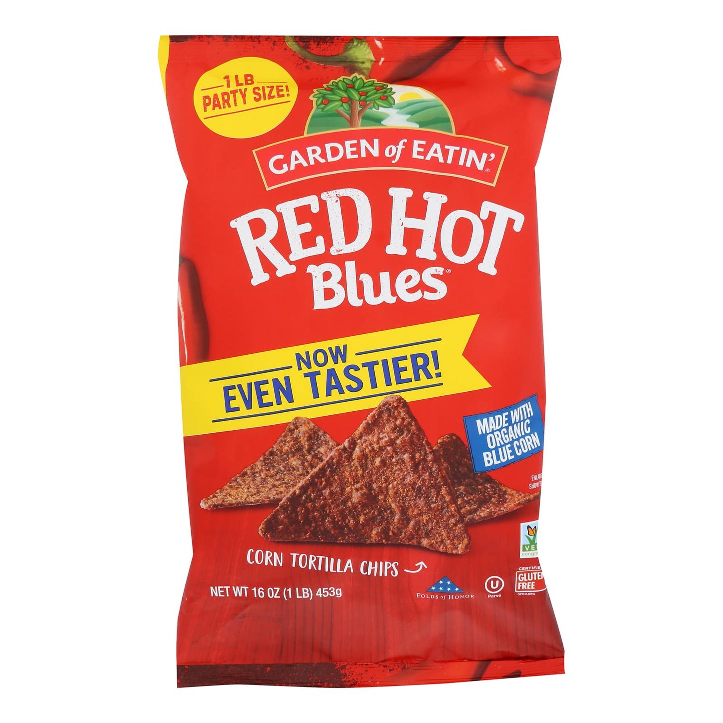 Garden Of Eatin' Red Hot Blues - Case Of 12 - 16 Oz