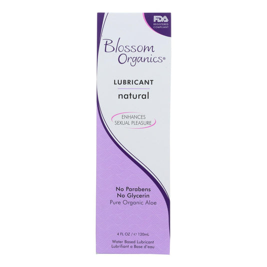 Blossom Organics Natural Lubricant, 4 Fl Oz
