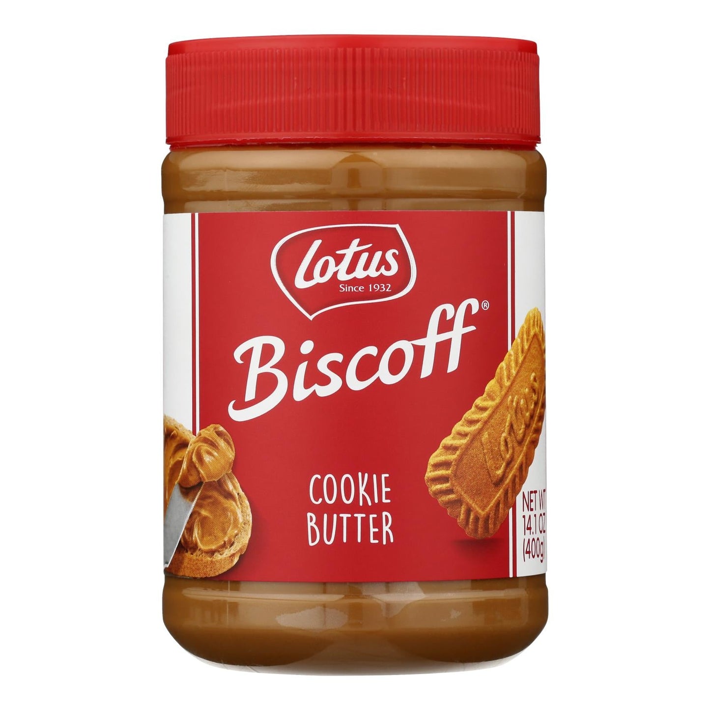 Biscoff Cookie Butter Spread, 13.4 Oz, Case of 8