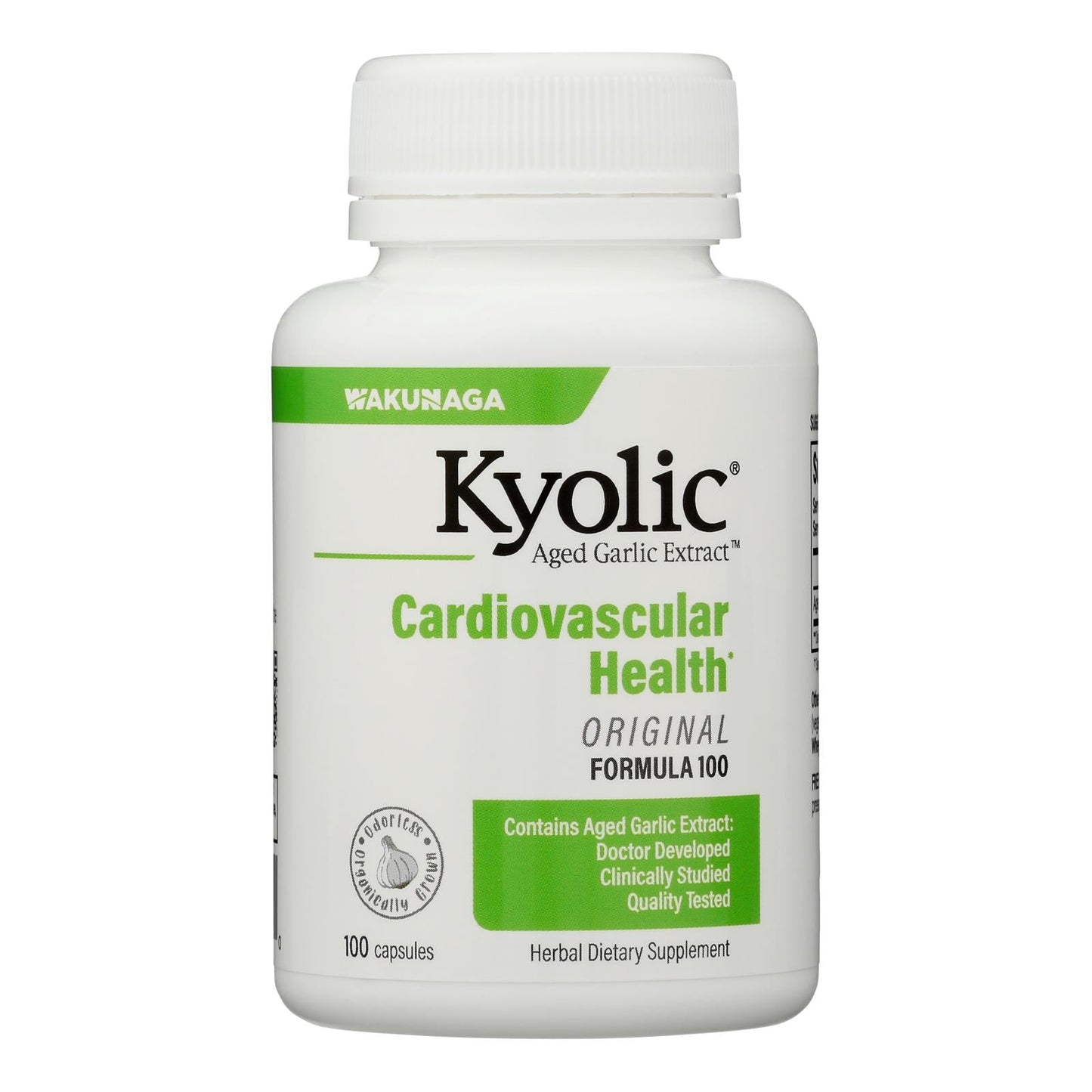 Kyolic Aged Garlic Extract - Cardiovascular 100 Capsules