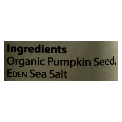 Eden Foods Organic Dry Roasted Salted Pumpkin Seeds 1oz, 12pk