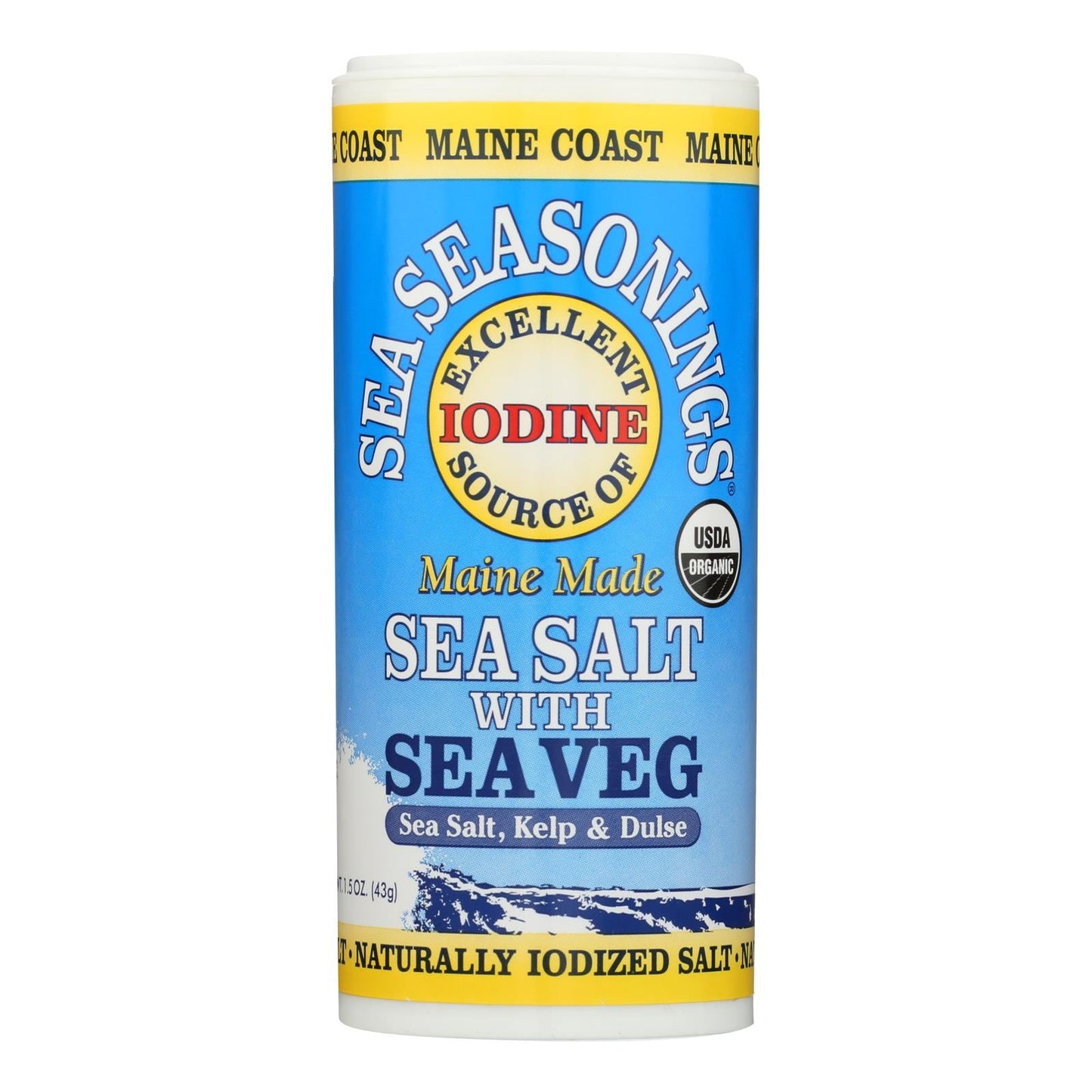 Maine Coast Sea Salt & Sea Veg - 1.5 Oz Shaker