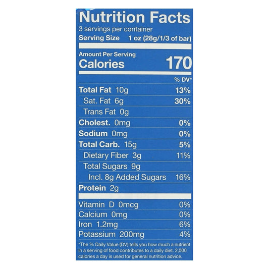 Endangered Species 72% Dark Chocolate Blueberry Bars, 12-Pack