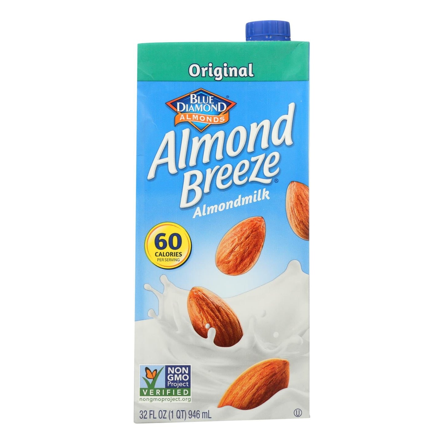 Almond Breeze Original Almond Milk, 12-Pack, 32 Fl Oz