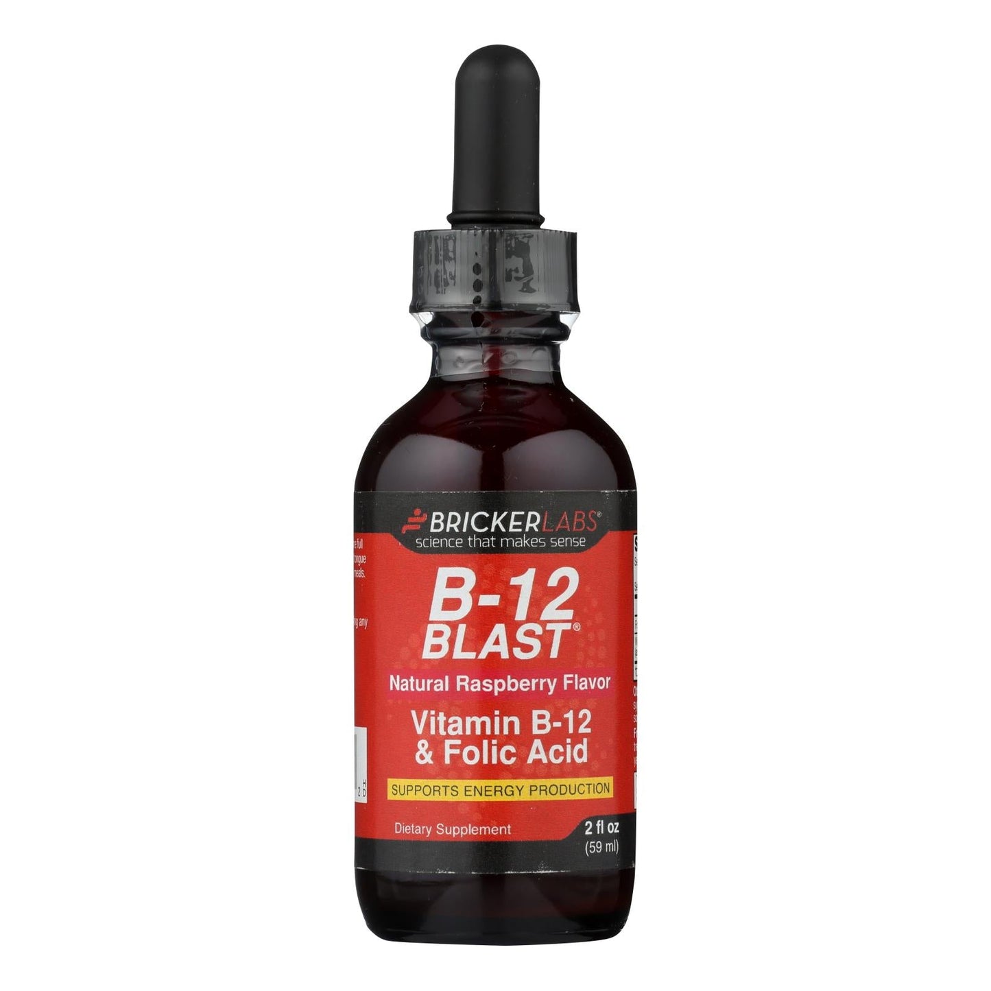 Bricker Labs Blast B12 & Folic Acid - 2 Fl Oz