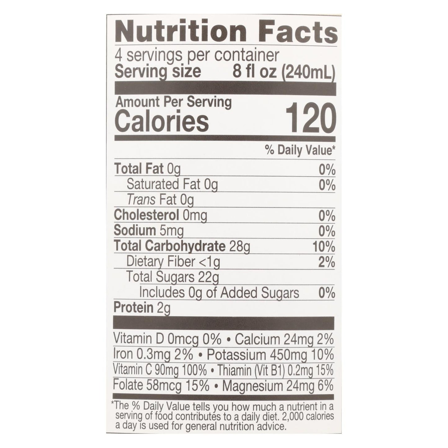 Lakewood Organic Pure Orange Juice, 32 fl oz, Case of 6