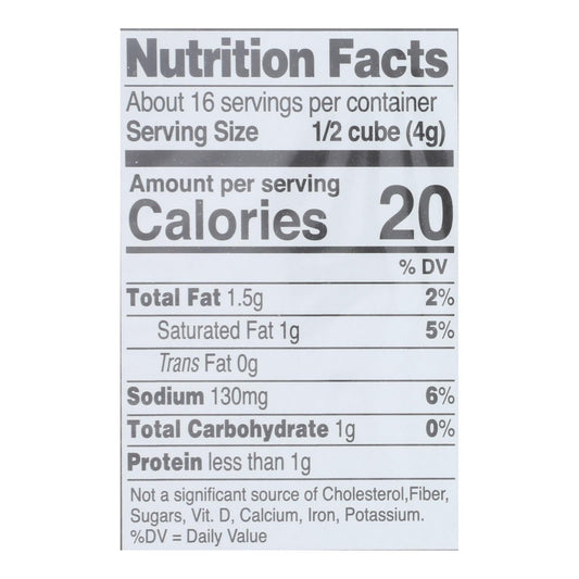 Edwards & Sons Veggie Bouillon Cubes, Low Sodium, 2.2 oz, 12-Pack