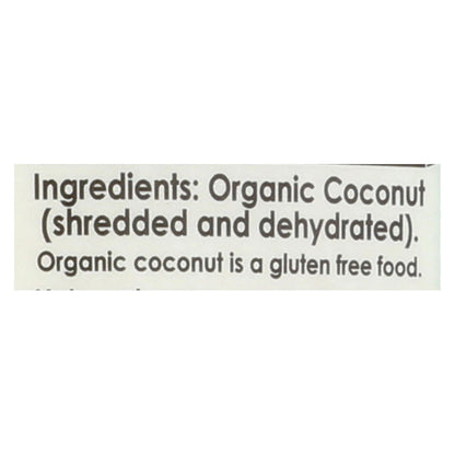 Organic Shredded Coconut, 8 oz, Case of 12 - Let's Do Organics
