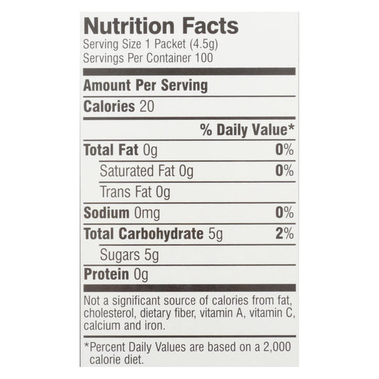 Sugar In The Raw - 8 Cases of 100 Packets