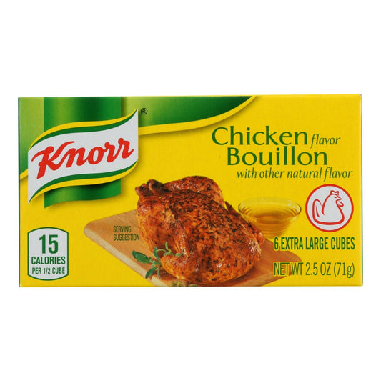Knorr Extra Large Chicken Bouillon Cubes, 2.5 Oz, 24 Pack