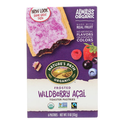 Nature's Path Organic Wildberry Acai Toaster Pastries 12pk