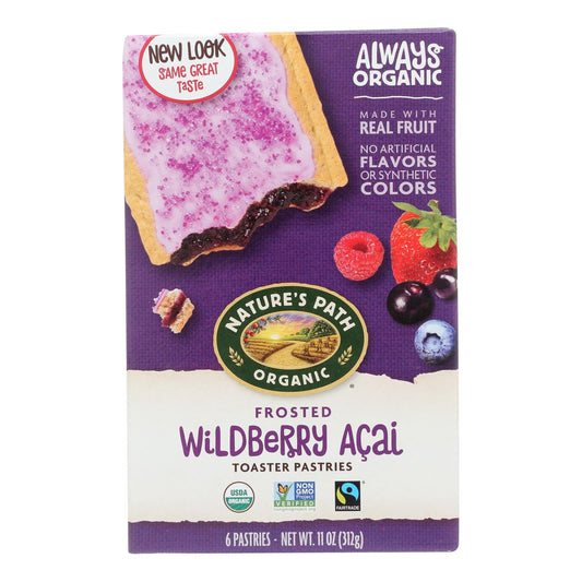 Nature's Path Organic Wildberry Acai Toaster Pastries 12pk