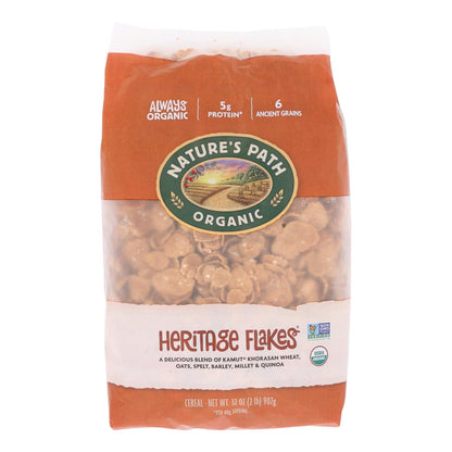 Nature's Path Organic Heritage Flakes Cereal, 6-Pack 32oz