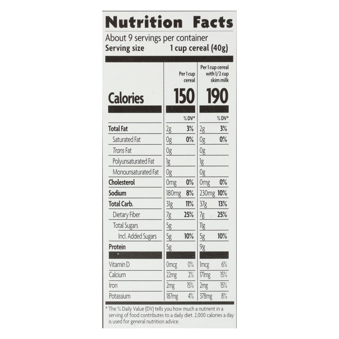 Nature's Path Organic Flax Multi-bran Cereal, 12-Pack