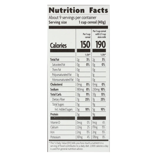 Nature's Path Organic Flax Multi-bran Cereal, 12-Pack