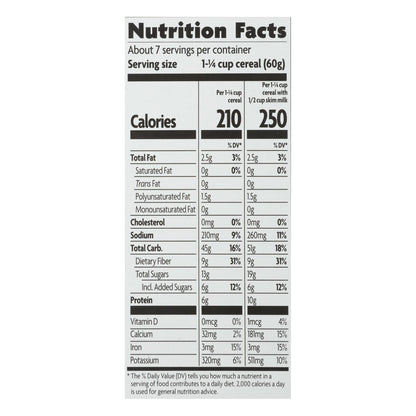 Nature's Path Organic Flax Raisin Bran Cereal, 12-Pack