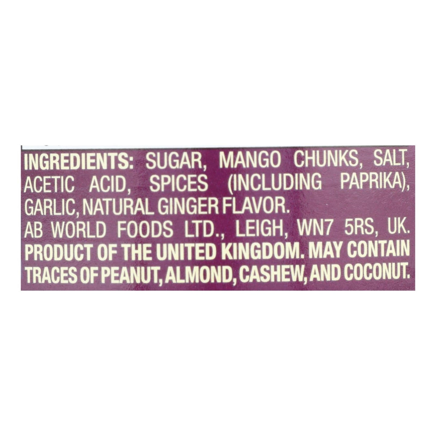 Pataks Chutney - Sweet Mango - Mild - 12 Oz - Case Of 6