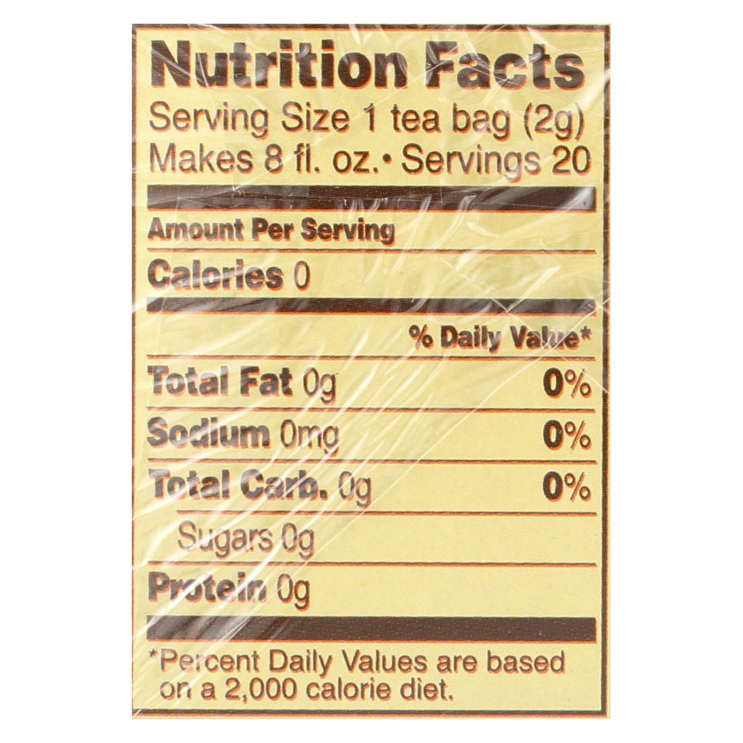 Celestial Seasonings Bengal Spice Herbal Tea, 6-Pack, 20 Bags