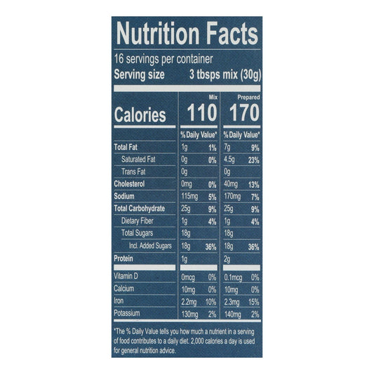 King Arthur Brownie Mix - Case Of 6 - 17 Oz.