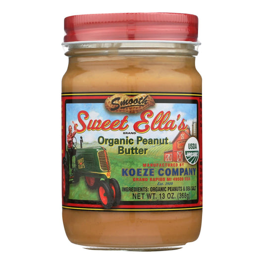 Sweet Ella's - Peanut Butter Og1 Smooth - CS of 6-13 OZ