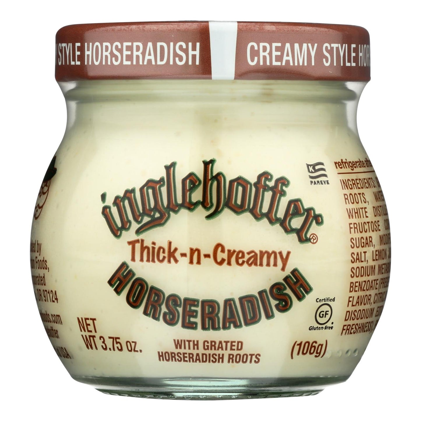 Inglehoffer Cream Style Horseradish, 12 Pack, 3.75 Oz