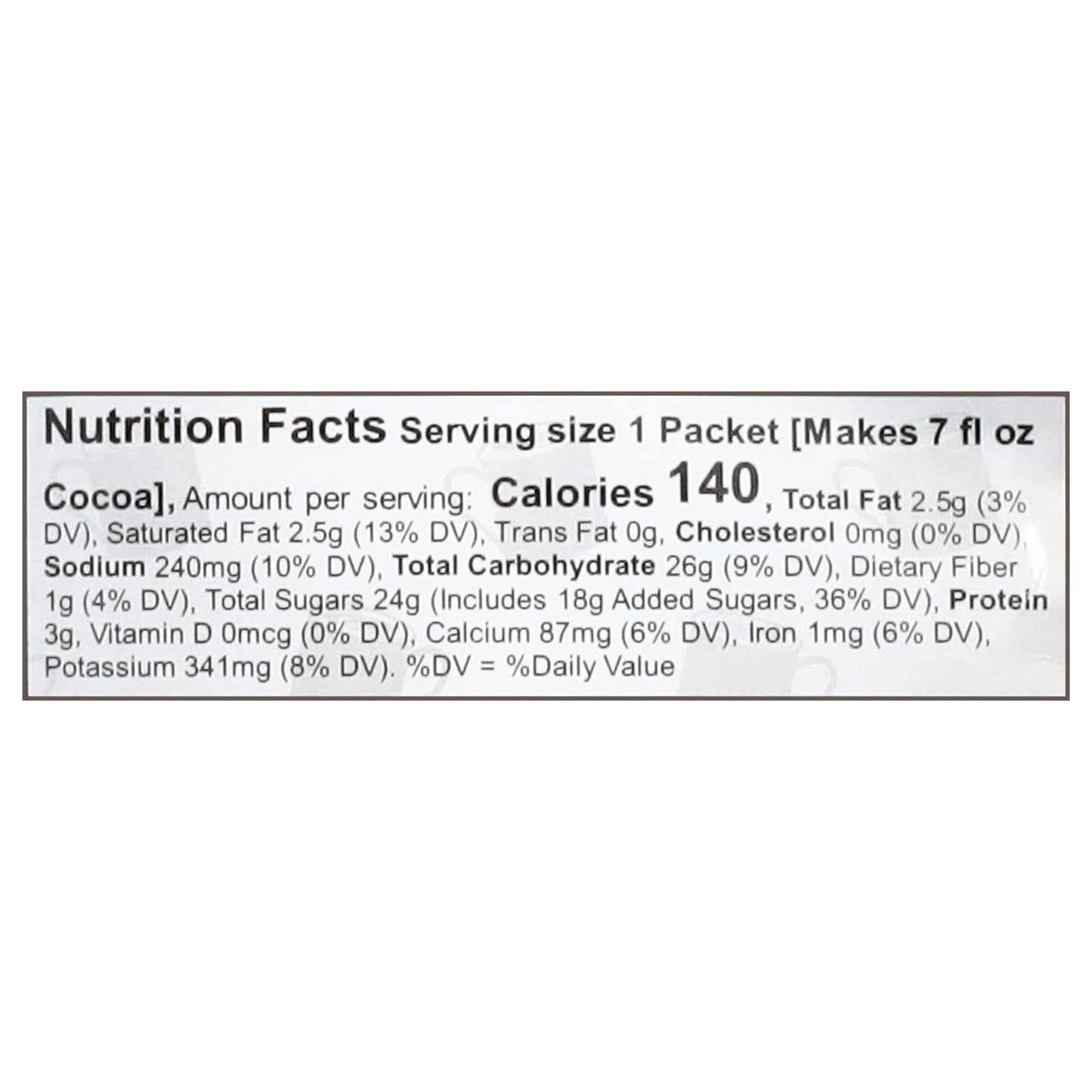 Cocoa Classics Choc Supreme Packets - Case of 12