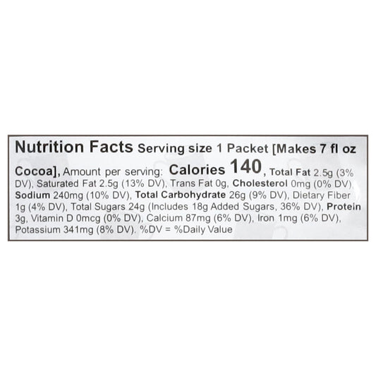 Cocoa Classics Choc Supreme Packets - Case of 12