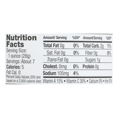 Jeff's Natural Bell Pepper Strips - 6 Pack, 12 Oz Each