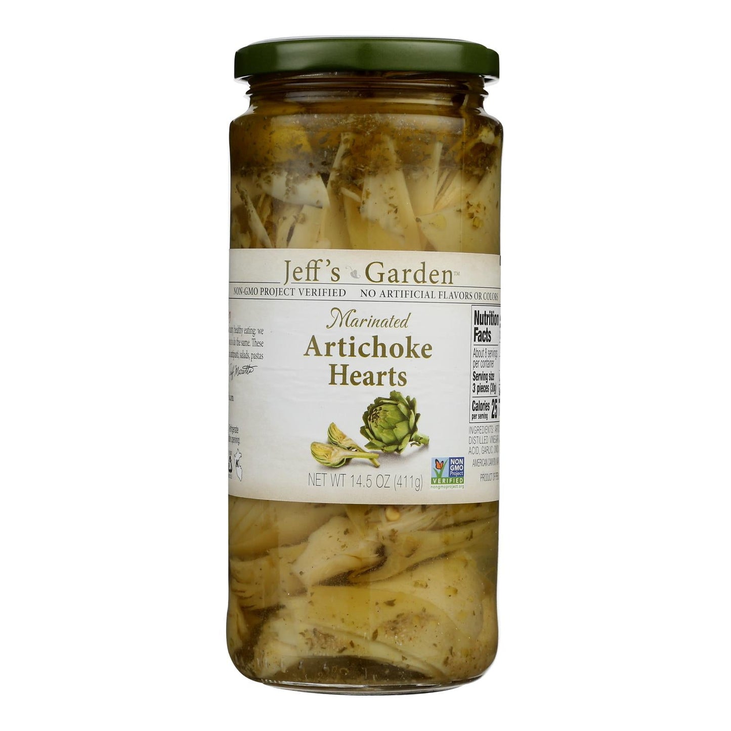 Jeff's Marinated Artichoke Hearts, 6-Pack, 14.5 Oz Each