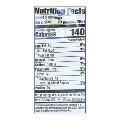 Lundberg Rice Chips White Cheddar 6-Pack 5 oz