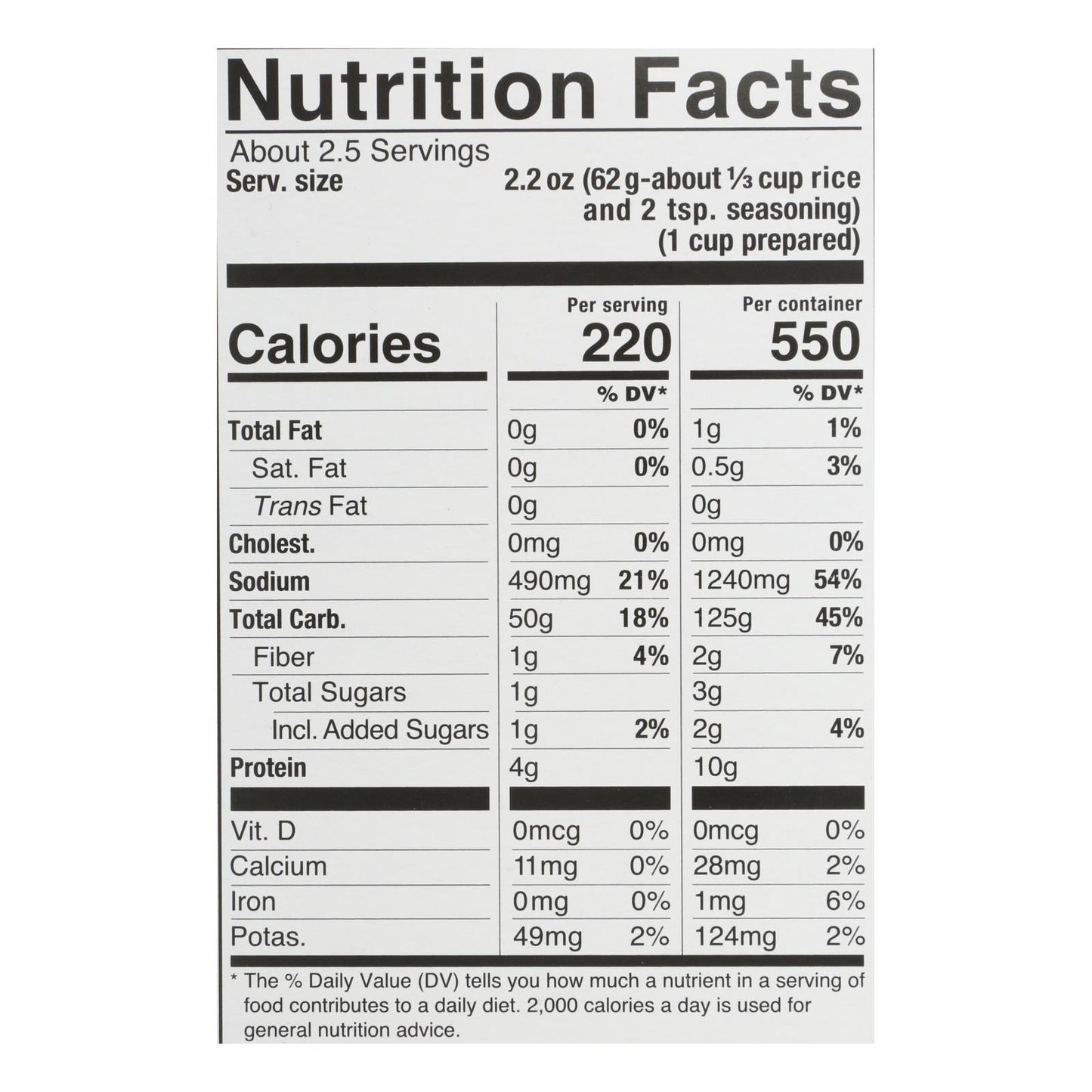 Lundberg Cilantro Lime Rice Mix, 5.5 oz, Case of 6