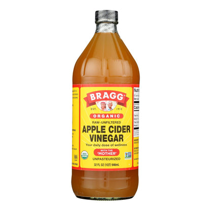 Bragg Organic Raw Apple Cider Vinegar 32 Oz (Case of 12)